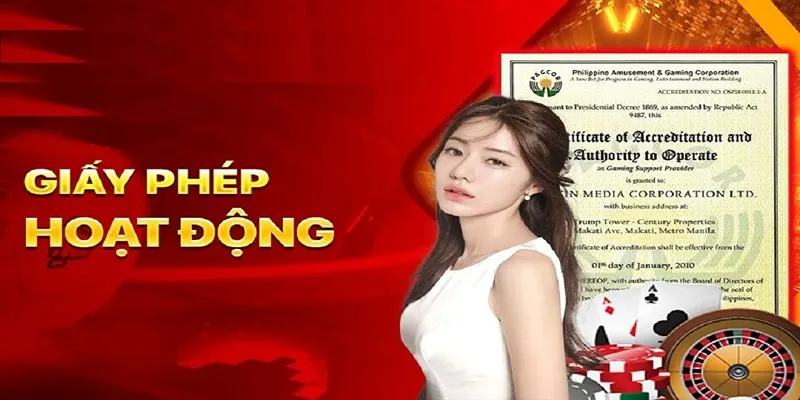 Nhà cái hoạt động hợp pháp với tính pháp lý hoàn hảo 