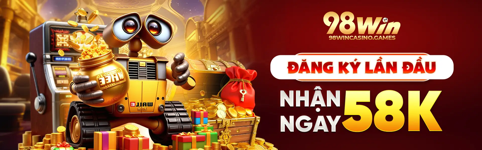 đăng ký lần đầu nhận ngay 58k